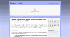 Desktop Screenshot of blog-nitrates.fr