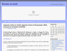 Tablet Screenshot of blog-nitrates.fr